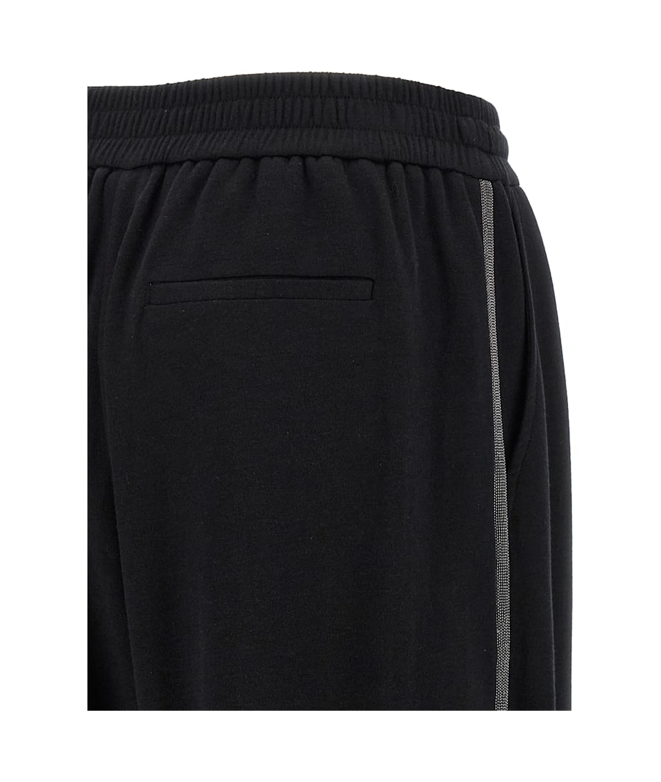 【関税込み】BRUNELLO CUCINELLI Shiny Trims' joggers 関税込み】BRUNELLO CUCINELLI Shiny Trims' joggers