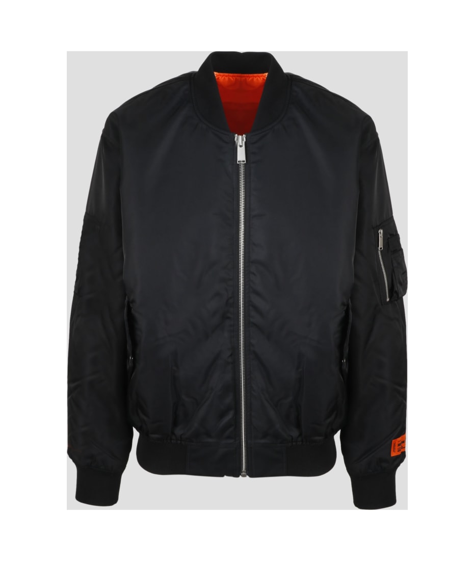 HERON PRESTON Ex Ray Nylon Bomber Jacket | italist