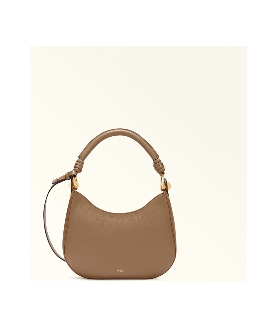 Furla Sfera S Shoulder Bag In Desert Color Leather | italist
