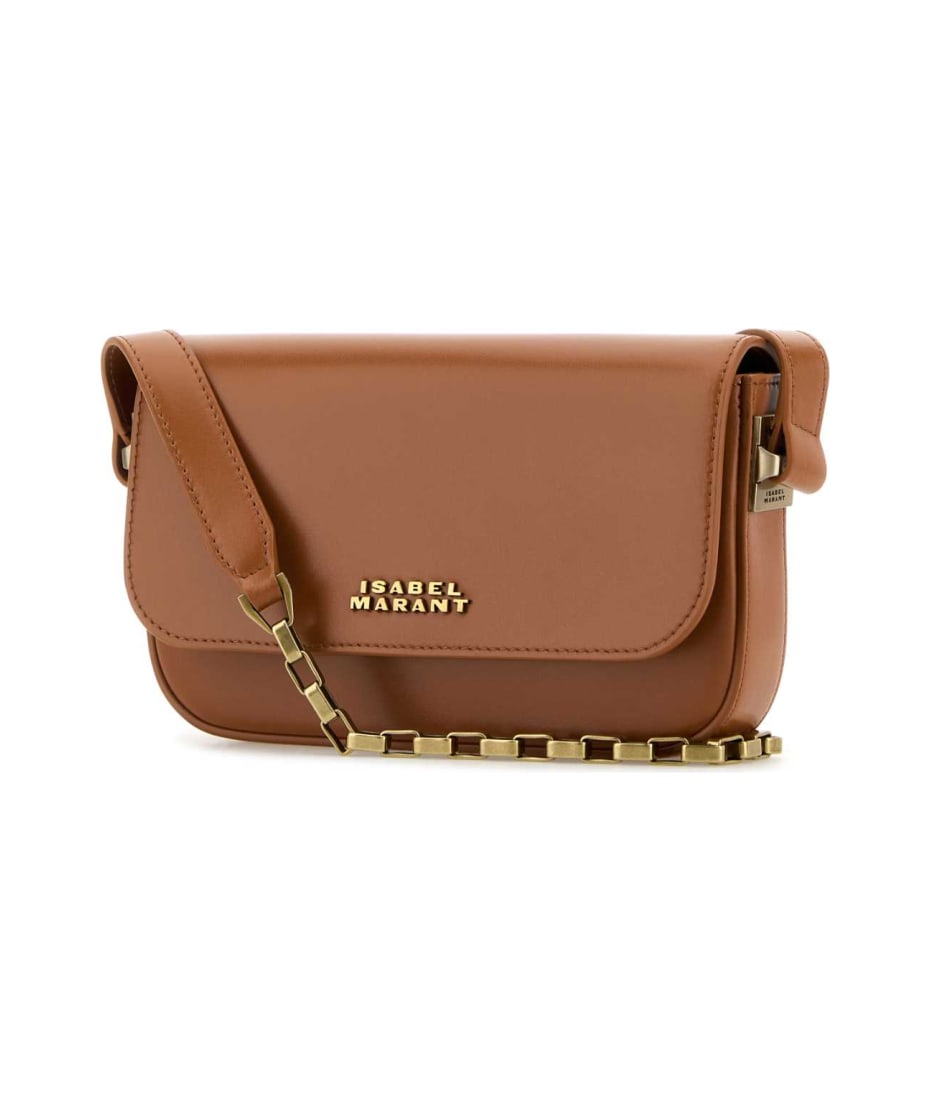 ISABEL MARANT Caramel Leather Lizza ショルダーバッグ Isabel Marant Caramel Leather Lizza Shoulder Bag | italist