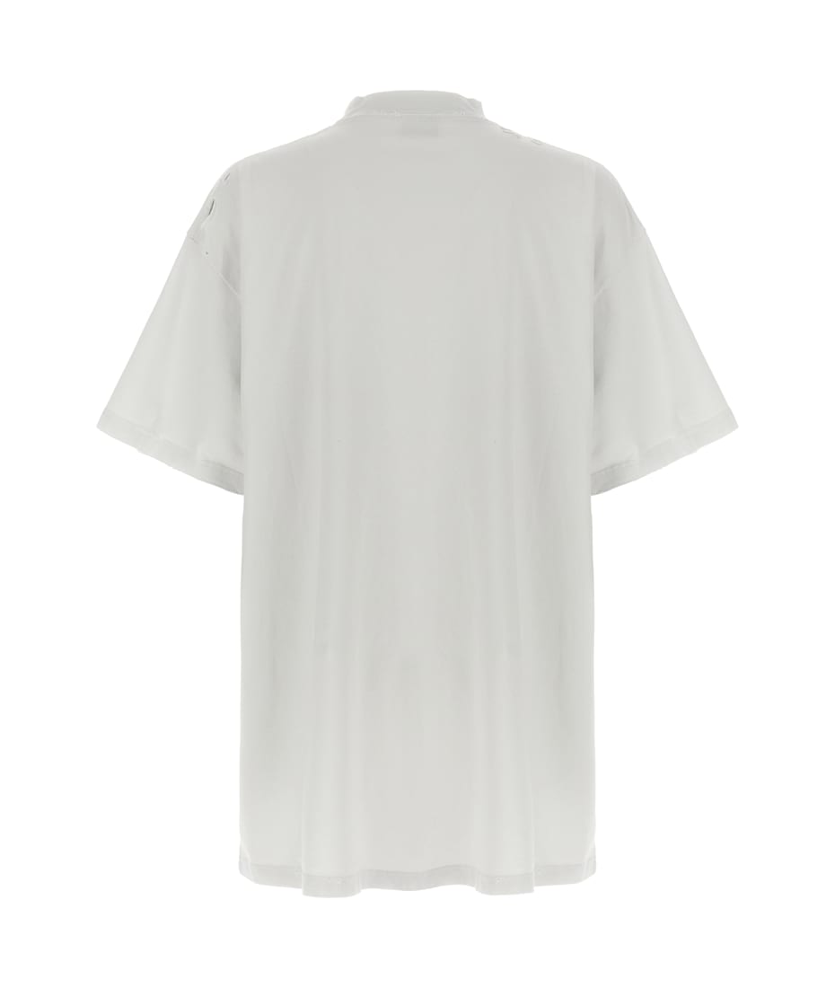 Tシャツ・カットソー BALENCIAGA Light grey cotton oversize t-shirt Balenciaga Light Grey Cotton Oversize T-shirt | italist