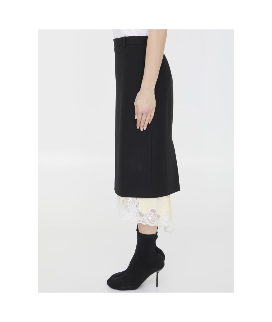 Balenciaga Lingerie Tailored Skirt | italist