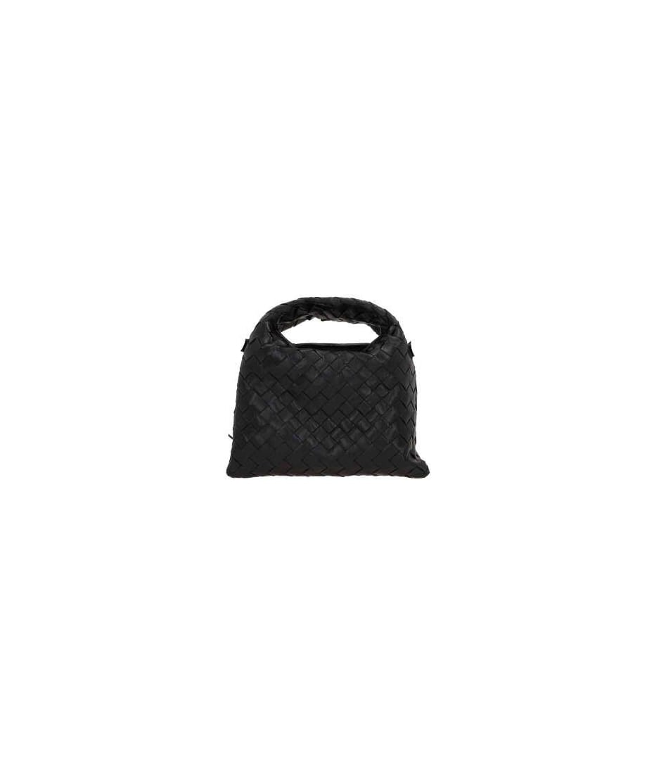 ＊送料・関税込み＊BOTTEGA VENETA Hop レザー＆デニム バッグ BOTTEGA VENETA Hop イントレチャートレザー＆デニム ラージ