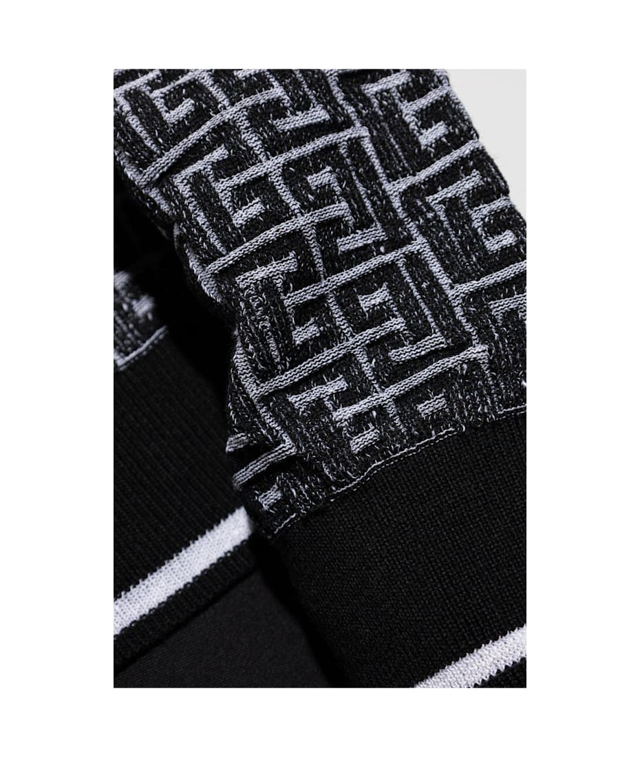【送料&関税込】Balmain Monogrammed Jacquard Knit Sweater Balmain Monogrammed Jacquard Knit Sweater | italist, ALWAYS