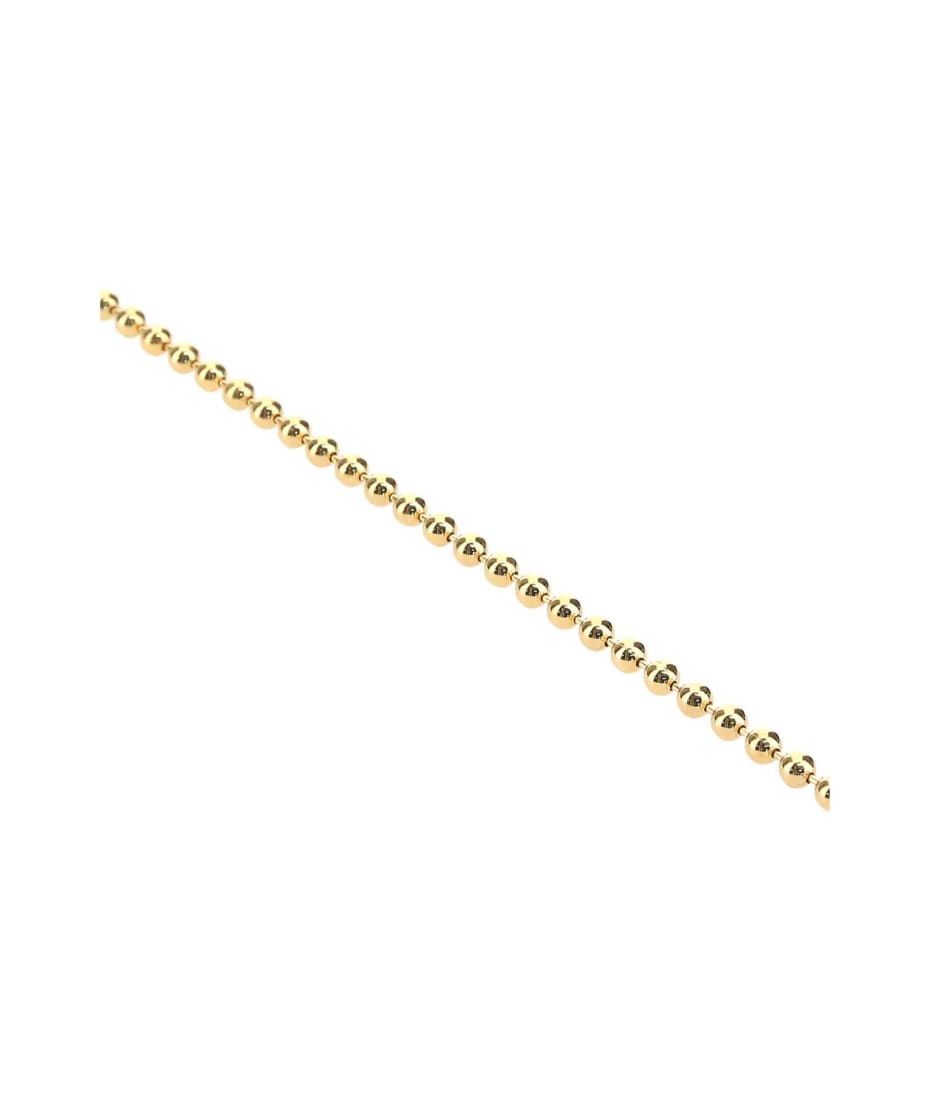 AMBUSH Gold 925 Silver Ball Chain Necklace | italist, ALWAYS
