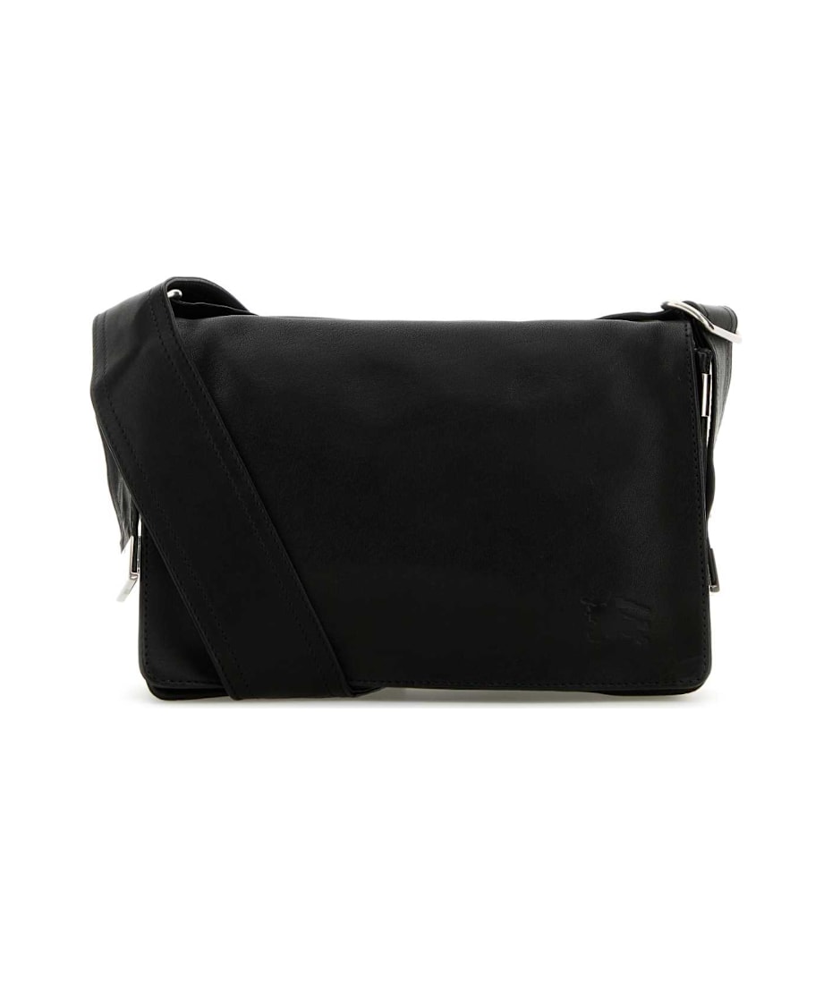 ショルダーバッグ BURBERRY Black Leather Trench Crossbody Bag Burberry Black Leather Trench Crossbody Bag | italist