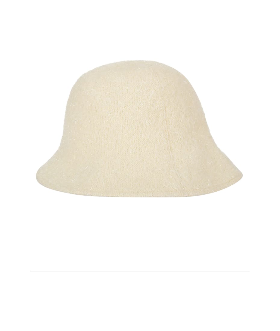 Mesh Knit Luxe Asymmetric Hat