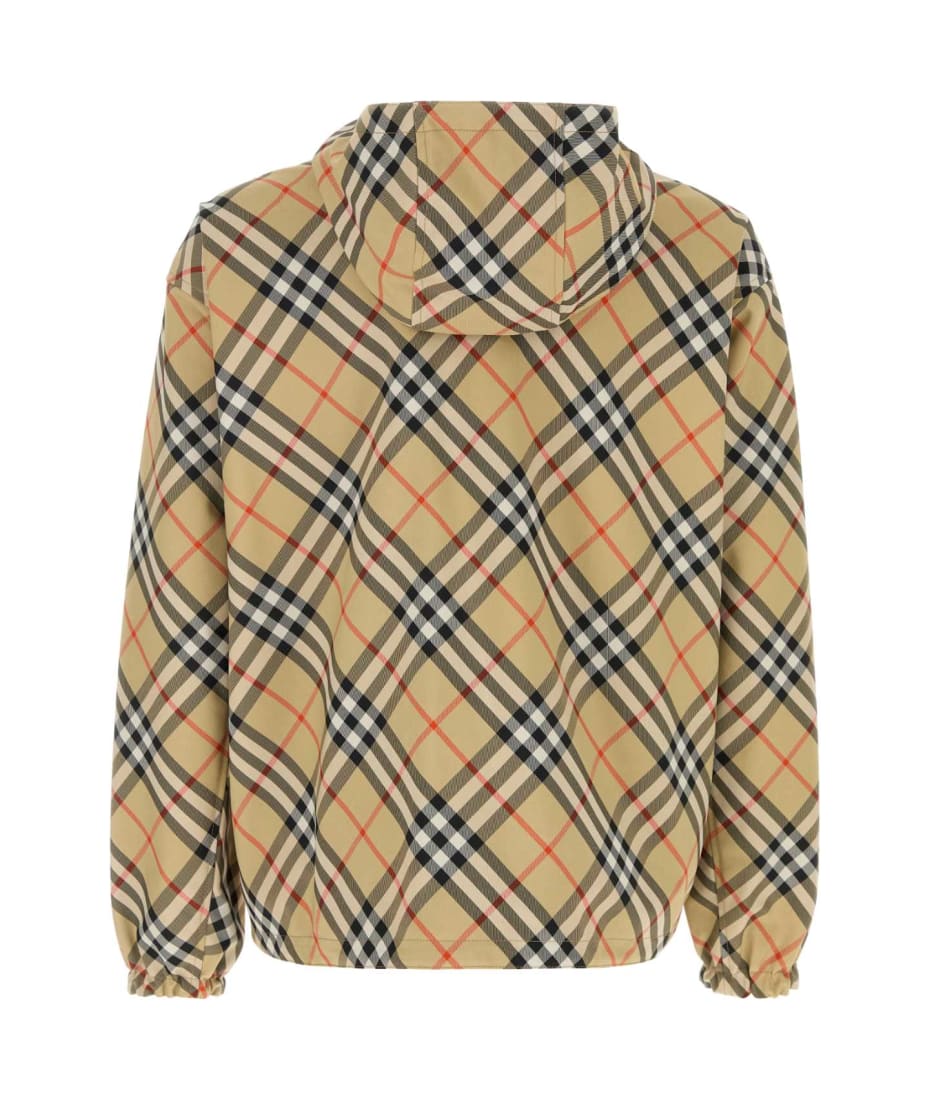 ジャケット BURBERRY EMBROIDERED TWILL REVERSIBLE JACKET Burberry embroidered reversible jacket | REVERSIBLE