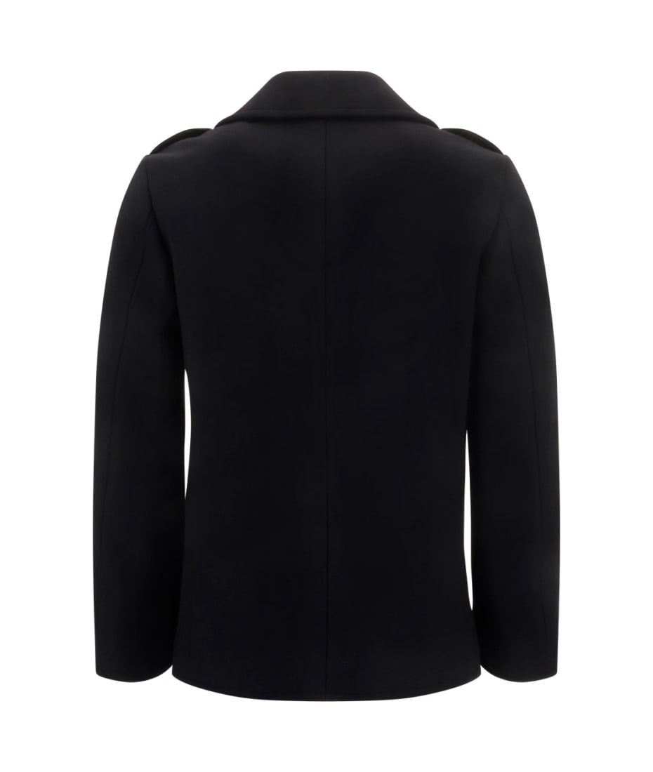 コート SAINT LAURENT Oversized caban coat Black Yves Saint Laurent Oversized Caban Coat - Jackets - Compare