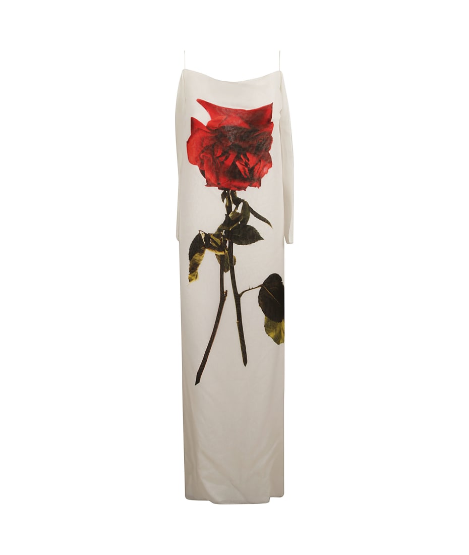 Alexander McQueen Rose Sleeveless Dress italist
