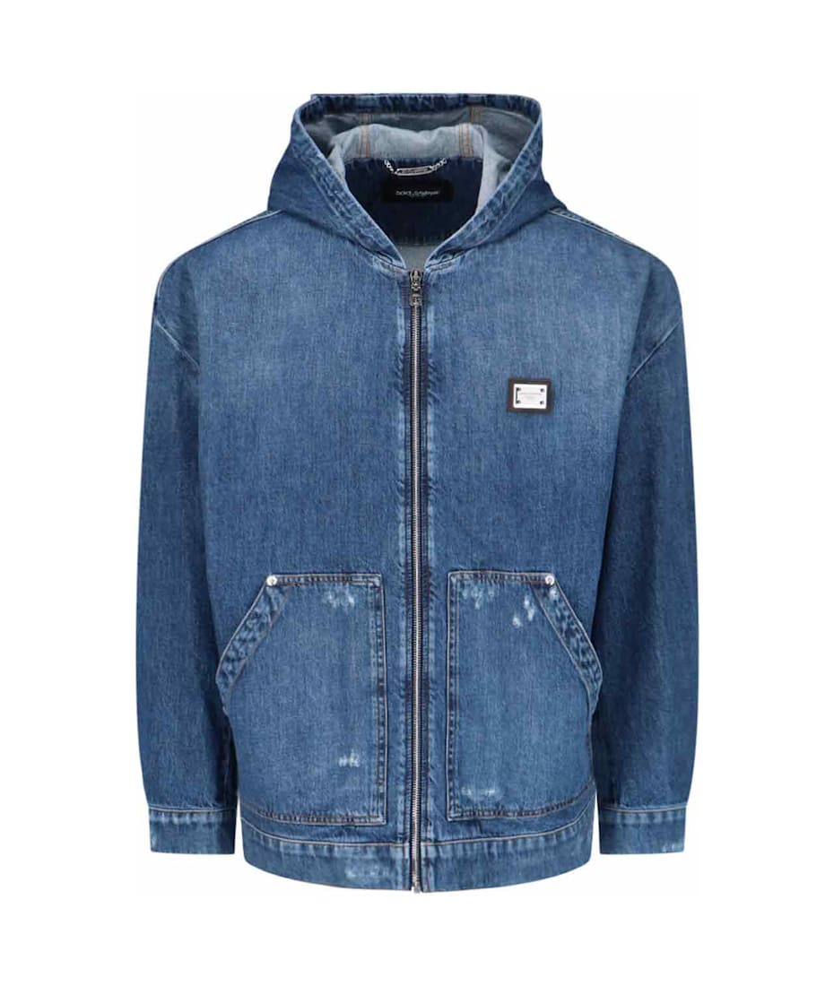 Dolce & Gabbana Denim Zip Jacket | italist