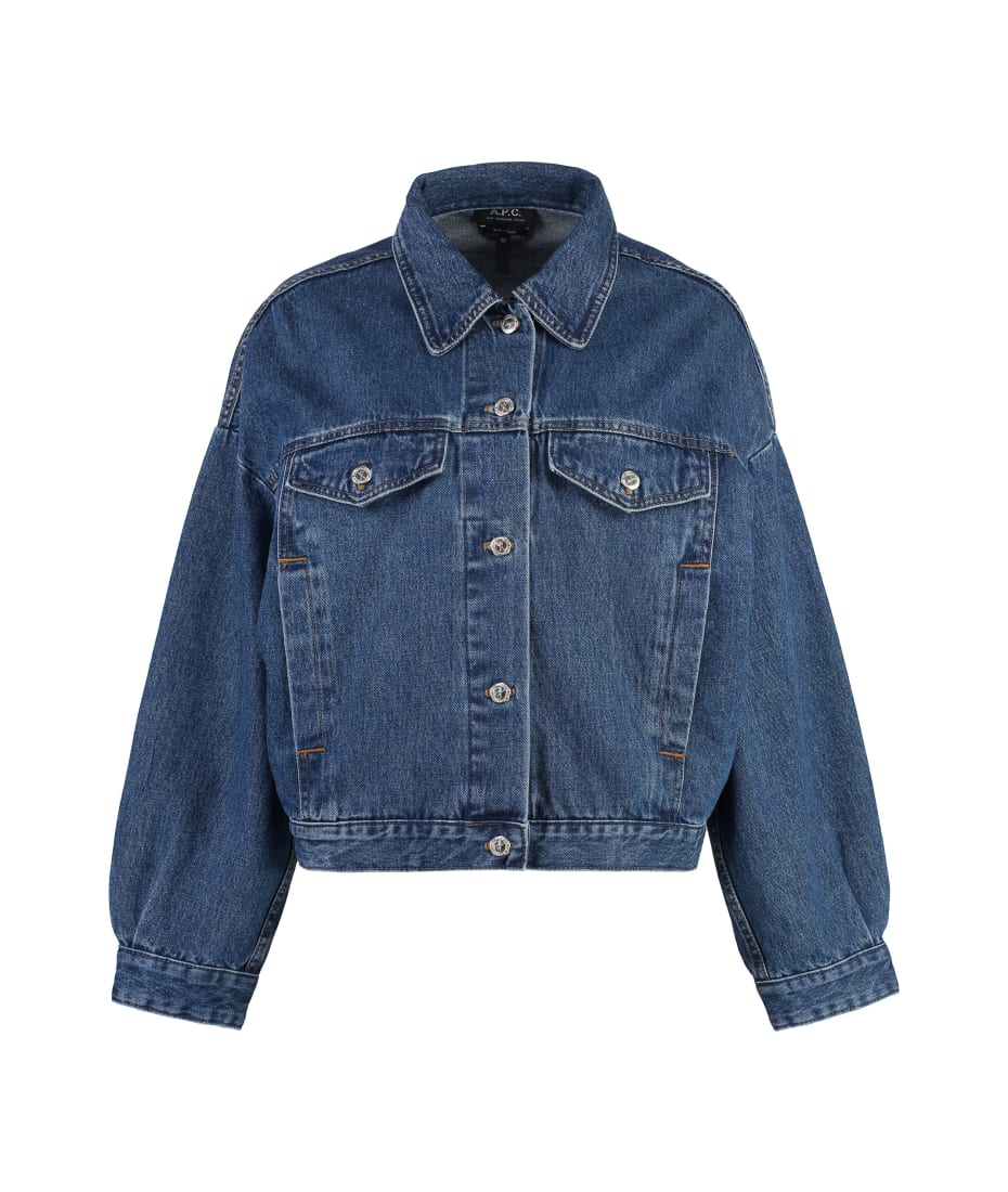 A.P.C｜DENIM JACKETS (CALLY JACKET (COHFC F02905 IAL)) Cally jacket | Dyed organic cotton denim | A.P.C. Ready-to-Wear