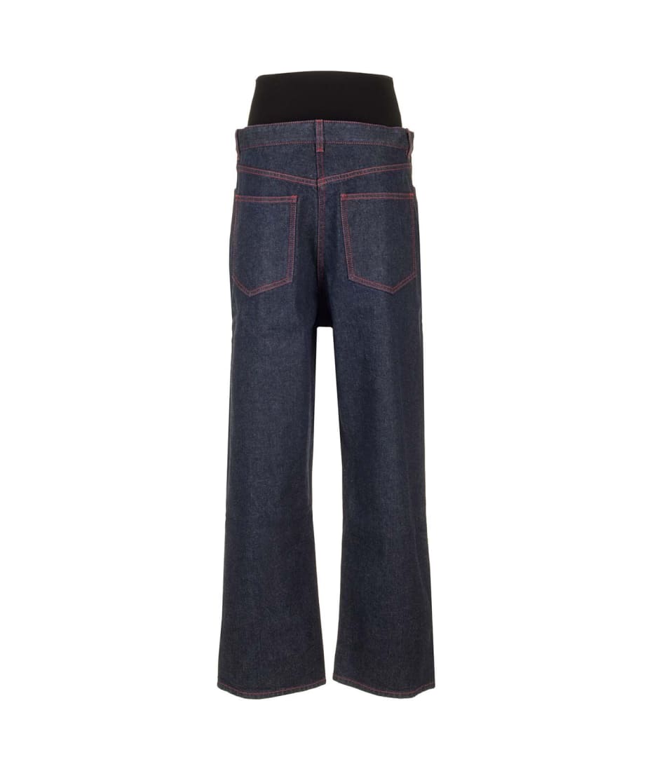 Alaia Knit Band Jeans | italist