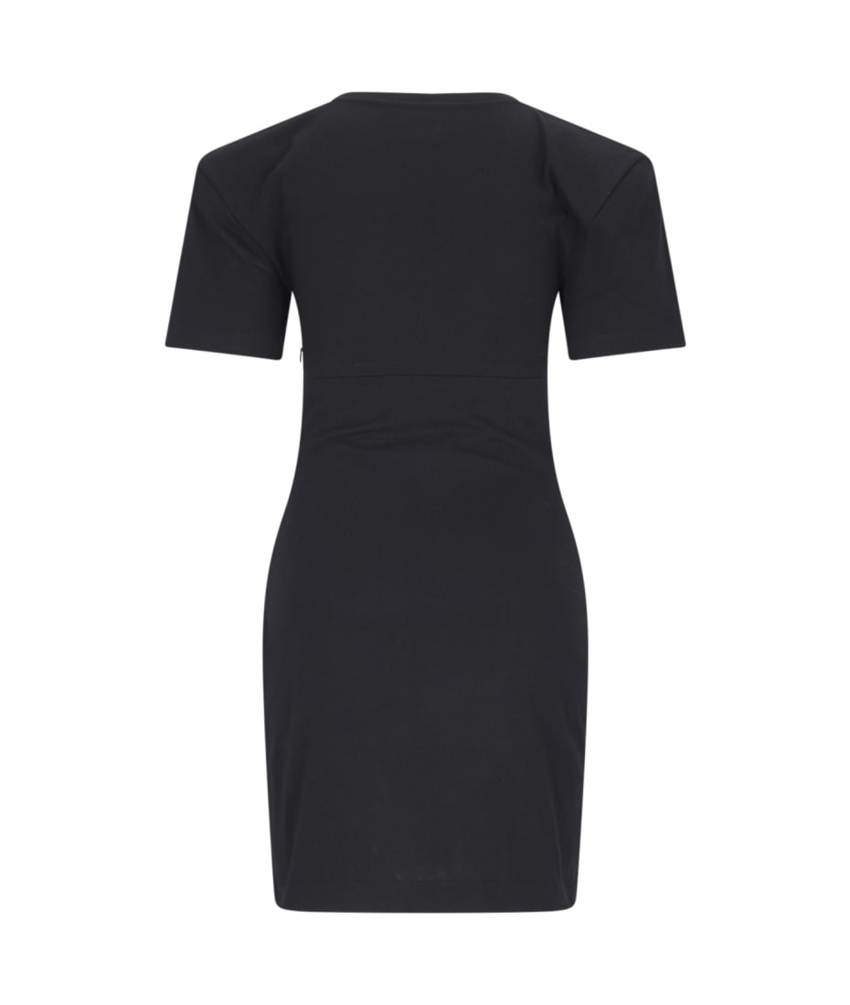 Nensi Dojaka Cut-out Mini Dress - Black  