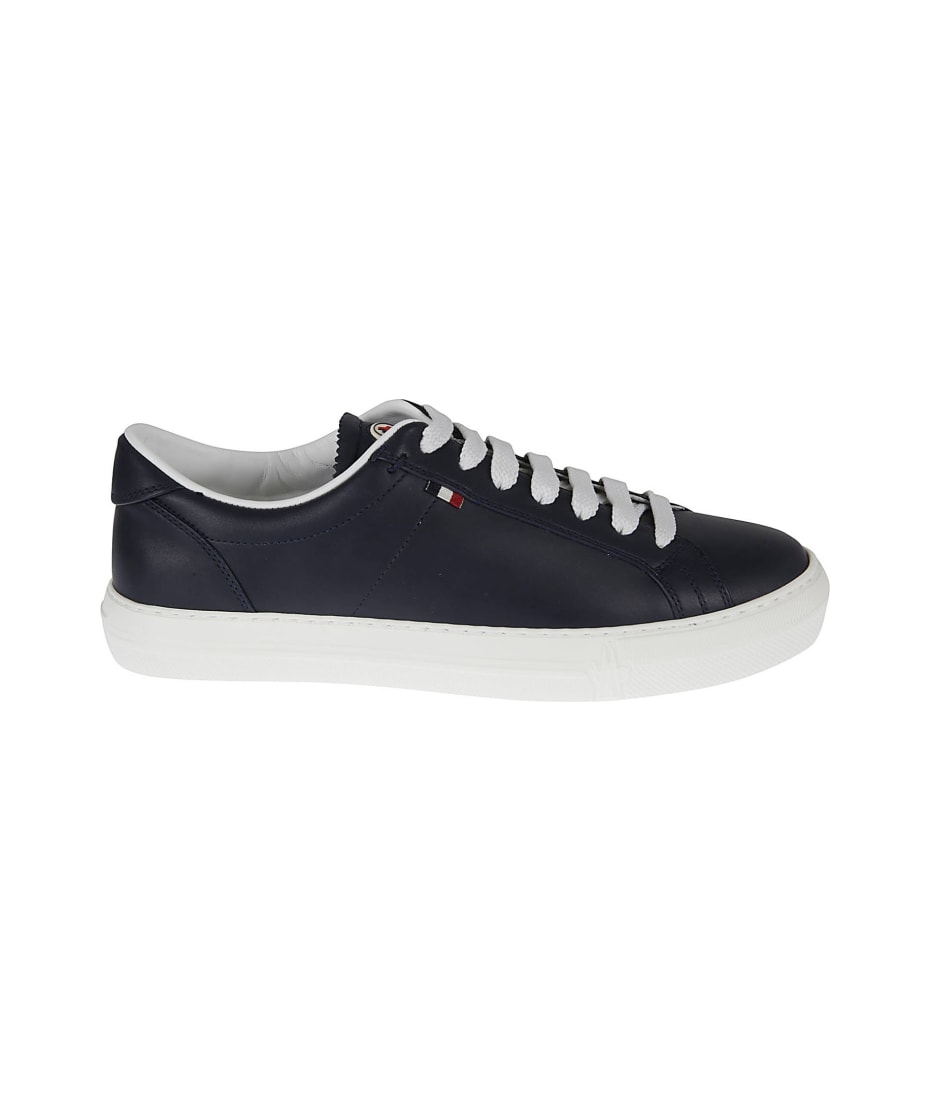Moncler Monaco Leather Sneakers | italist