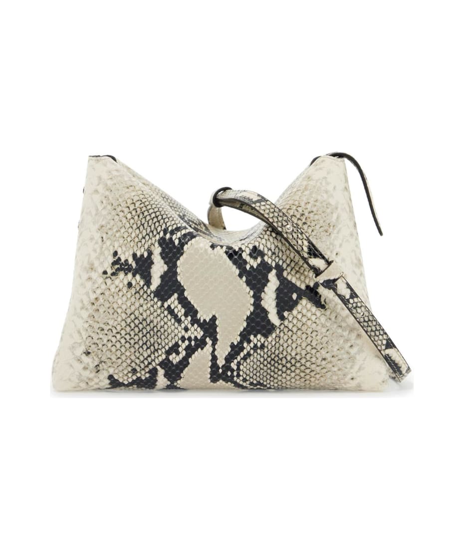 Khaite Python Print Leather Lina Clutch Bag | italist