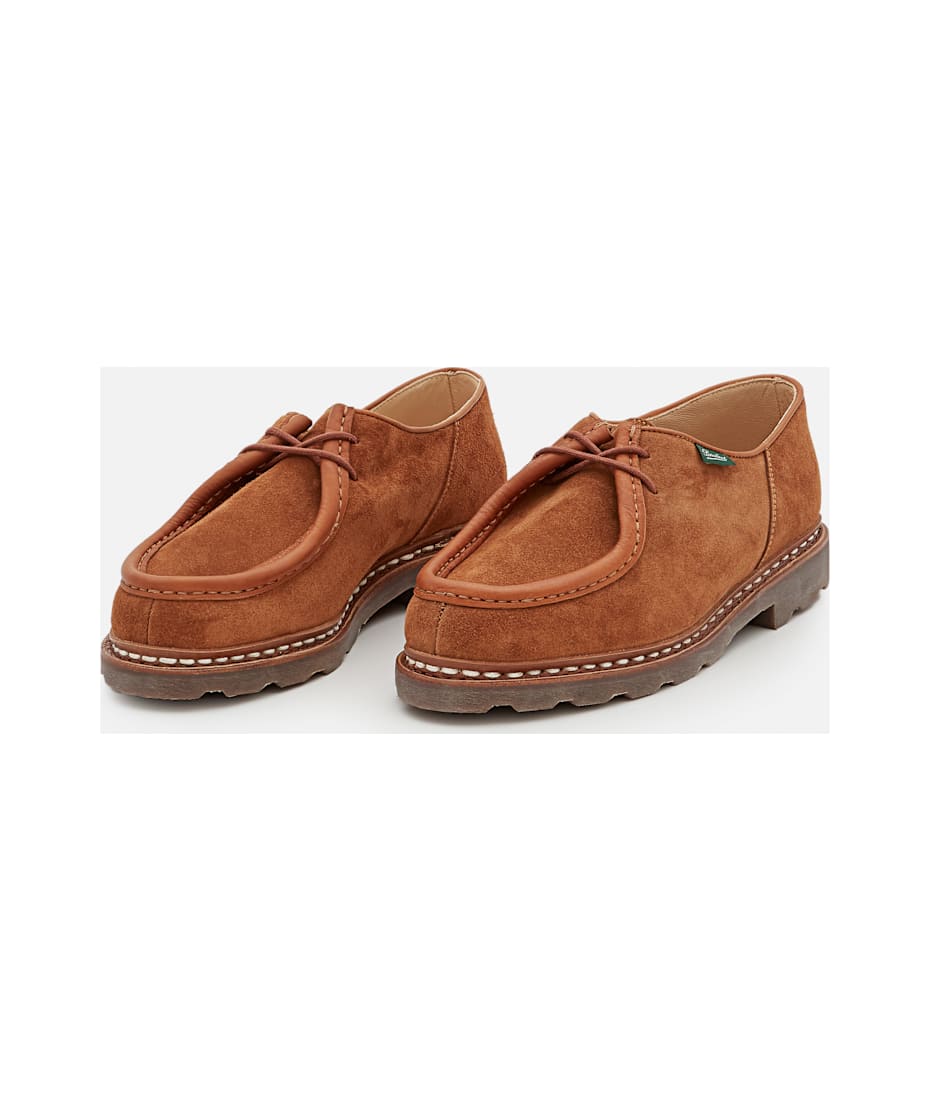 パンプス Suede lace-up loafer Miu Miu Brushed Suede Lace-Up Loafers - Bergdorf Goodman