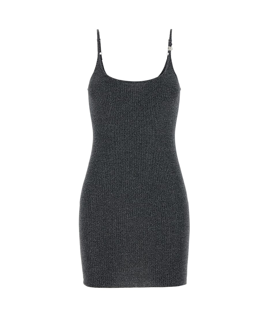 ワンピース AMIRI BLACK WOOL BLEND MINI DRESS AMIRI Black Wool Blend Mini Dress | italist