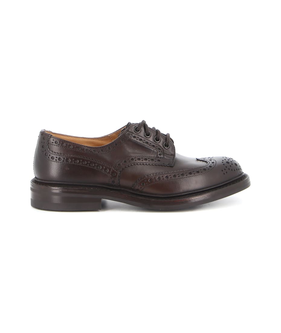 Tricker's Bourton Espresso Burnished Dainite | italist