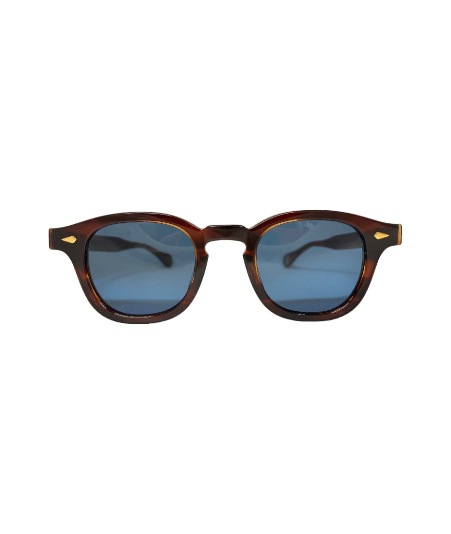 Julius Tart Optical Ar Gold - 46/24 - Demi Amber Sunglasses