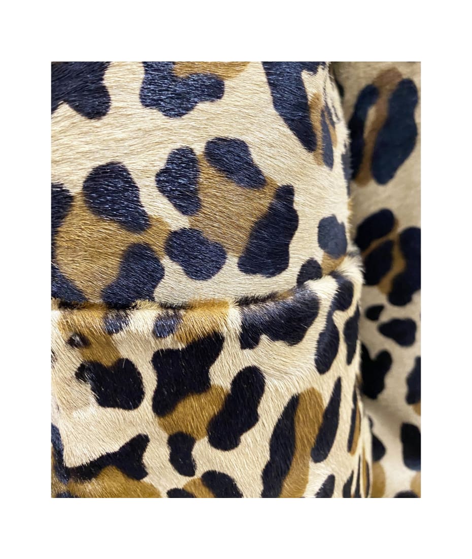 【送料&関税込】Dsquared2 Leopard Calf Hair Cropped Jacket Dsquared2 Leopard Calf Hair Cropped Jacket | italist, ALWAYS