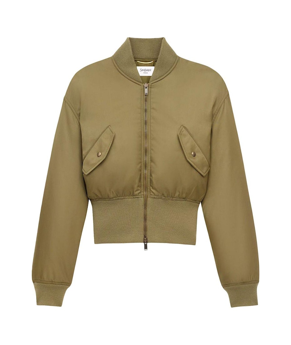 【送料&関税込】Saint Laurent Zip-up Padded Bomber Jacket Saint Laurent Zip-up Padded Bomber Jacket | italist, ALWAYS