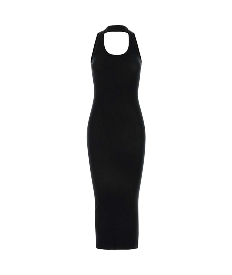 オールインワン・サロペット Coperni Black Viscose Dress Coperni Black Stretch Viscose Dress | italist