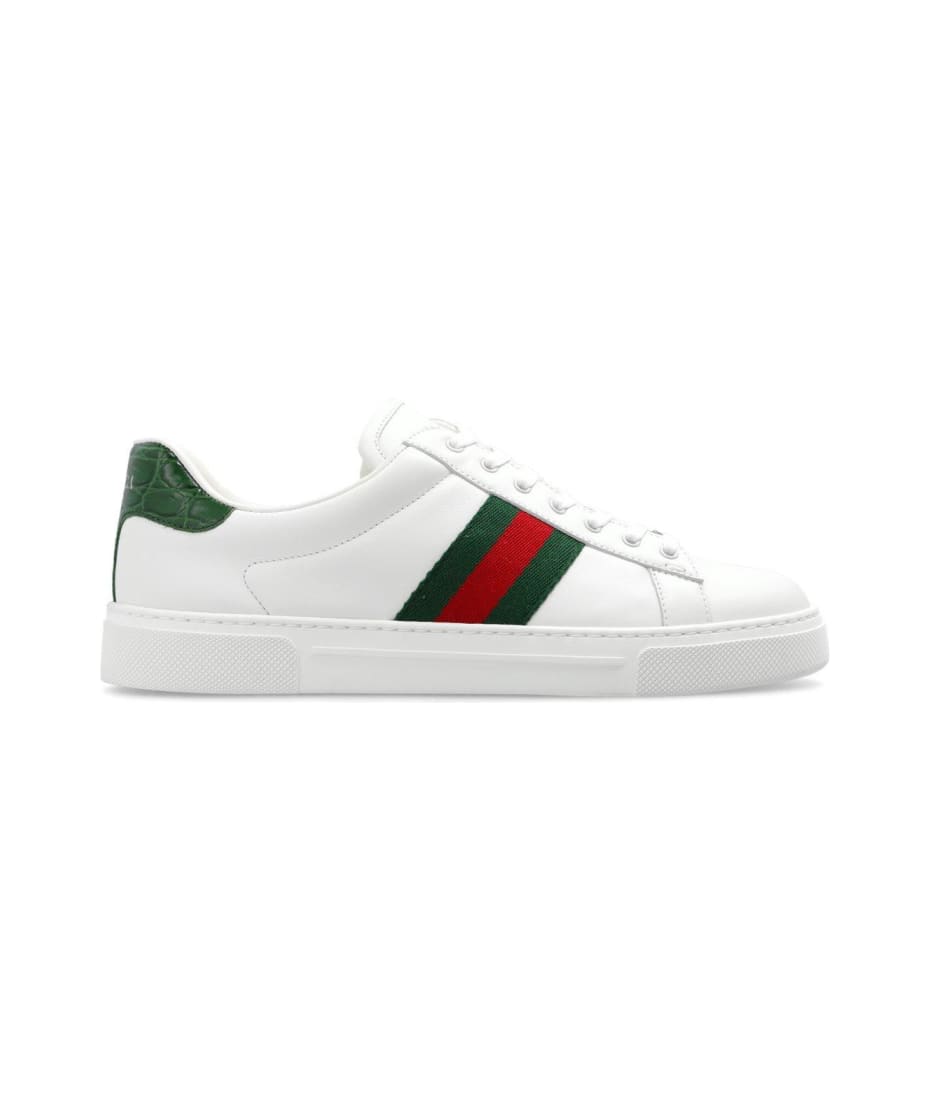 Gucci Ace Low-top Sneakers - Green Ace