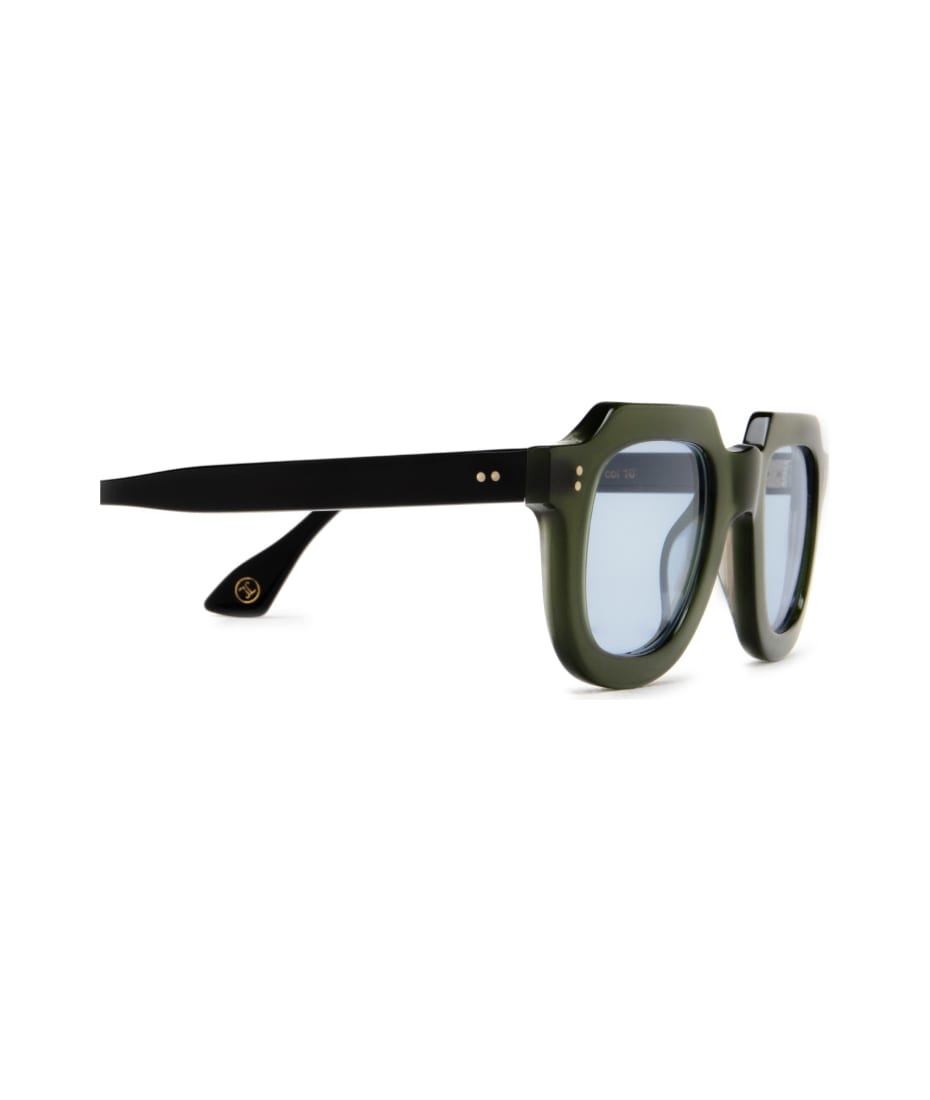 Lesca Odet Green Sunglasses | italist