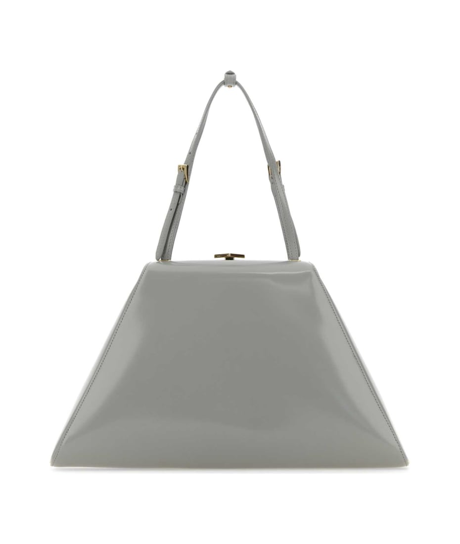 トートバッグ PRADA FW23 Light grey leather handbag (1BK016ZO6 F0424) Prada Light Grey Leather Handbag | italist