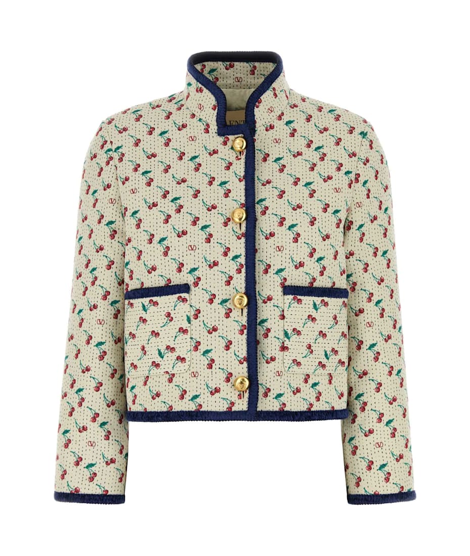 【関税&送料込】Valentino Garavani Embroidered Jacquard Jack Valentino Garavani Embroidered Jacquard Jacket | italist