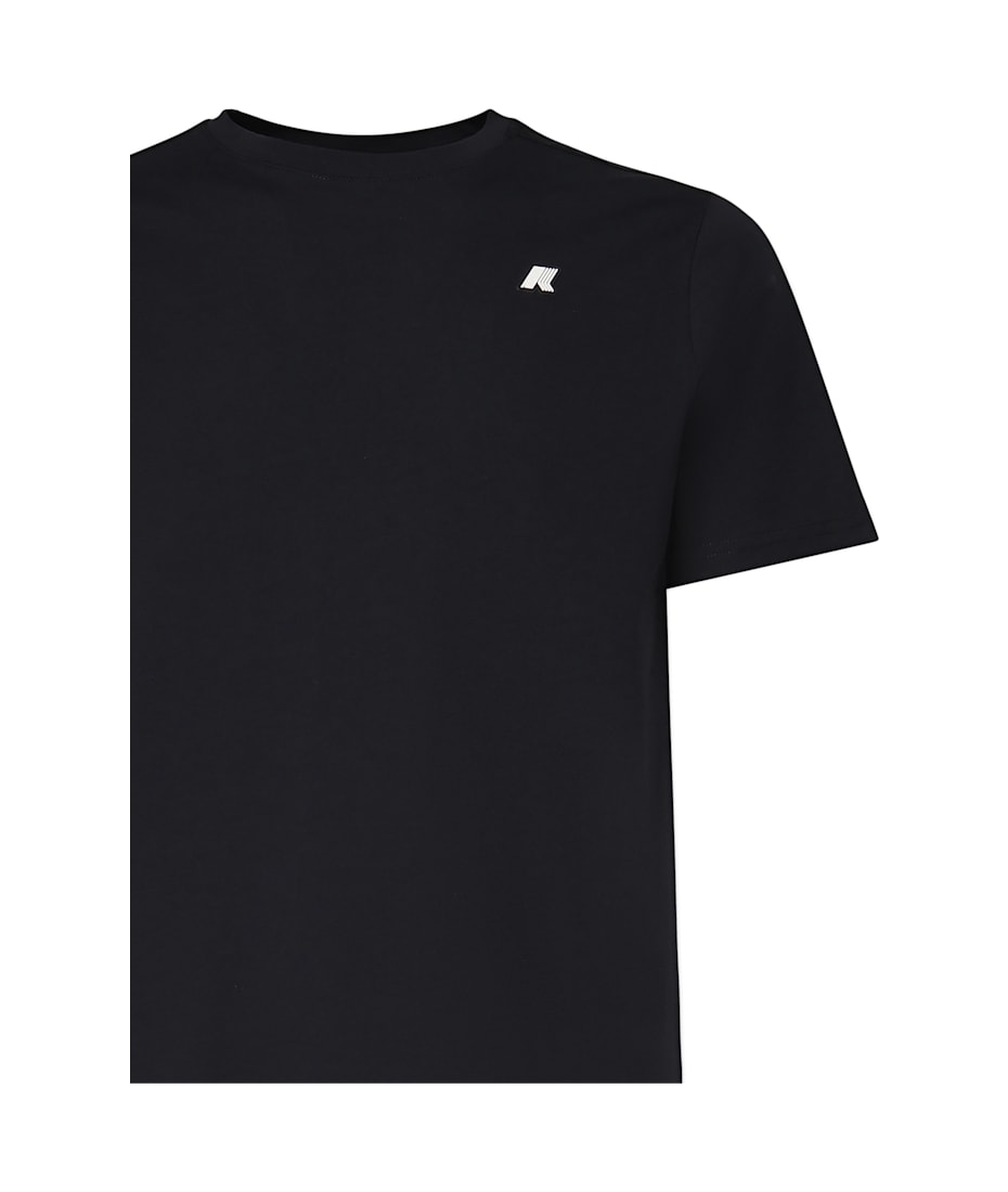 Tシャツ・カットソー K-WAY Men T-shirt Blue K7125UW K89 K-Way Odom Jersey T-shirt | italist