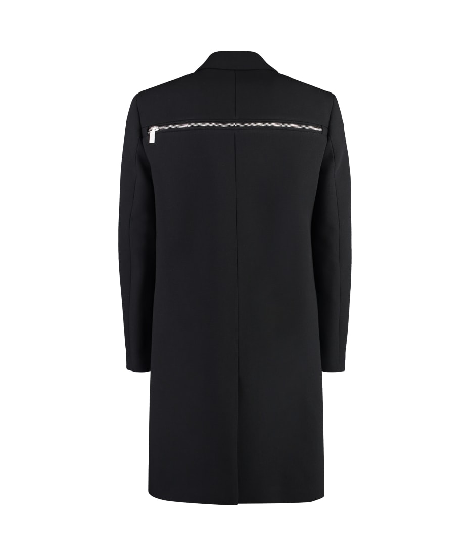 ジャケット・アウター Off-White Made in Italy virgin wool coat Off-White Double-breasted Virgin Wool Coat | italist, ALWAYS