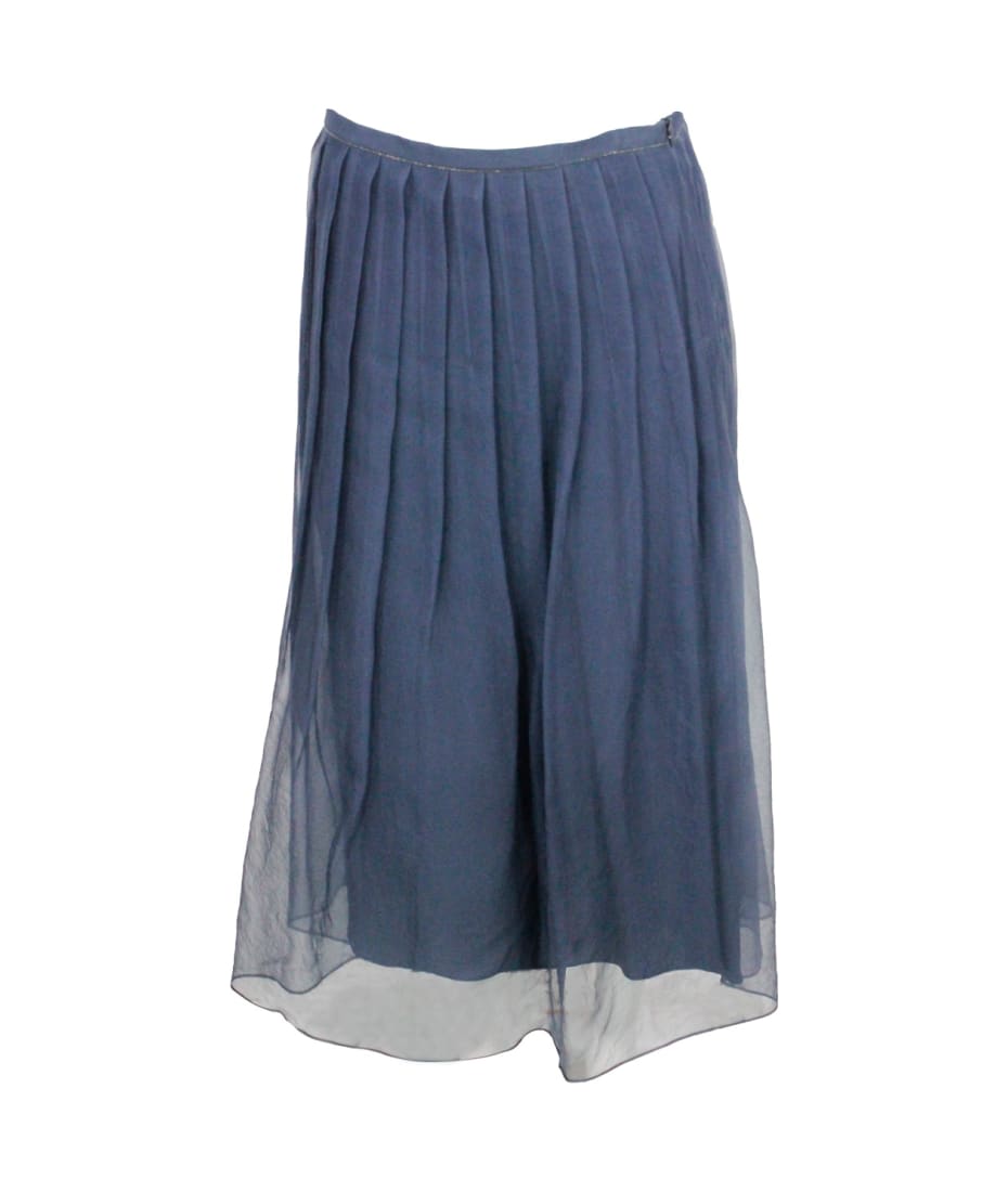 スカート BRUNELLO CUCINELLI LONG SKIRT BRUNELLO CUCINELLI Crepe maxi skirt | NET-A-PORTER
