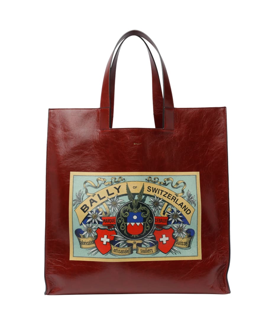 【関税&送料込】Bally Easy Large Tote Bag In Smooth Leather Bally Men's Easy Leather Tote Bag | Neiman Marcus