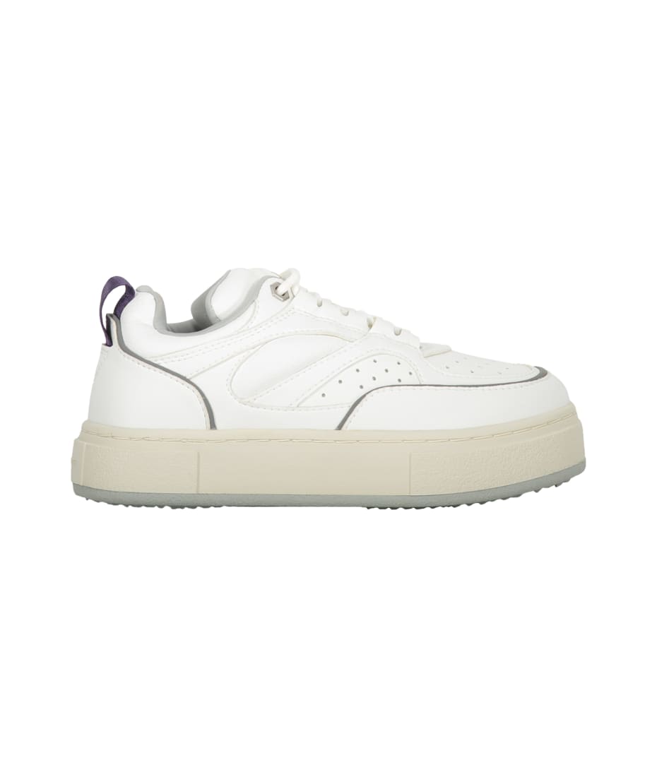 スニーカー Eytys Sidney Sneakers in Purple Leather (F016007 HYACINTH) EYTYS Sidney low-top Leather Sneakers | Neutrals | FARFETCH