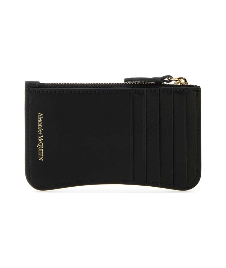 財布・小物その他 ALEXANDER MCQUEEN Woman Wallet Black 8054981AAWG 1000 Alexander McQueen/アレキサンダーマックイーン｜ブラック