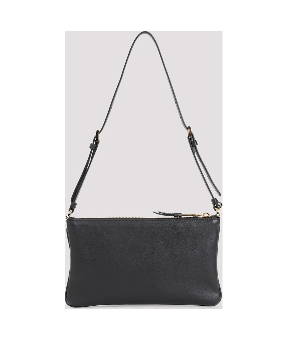 Prada Black Leather Shoulder Bag | italist