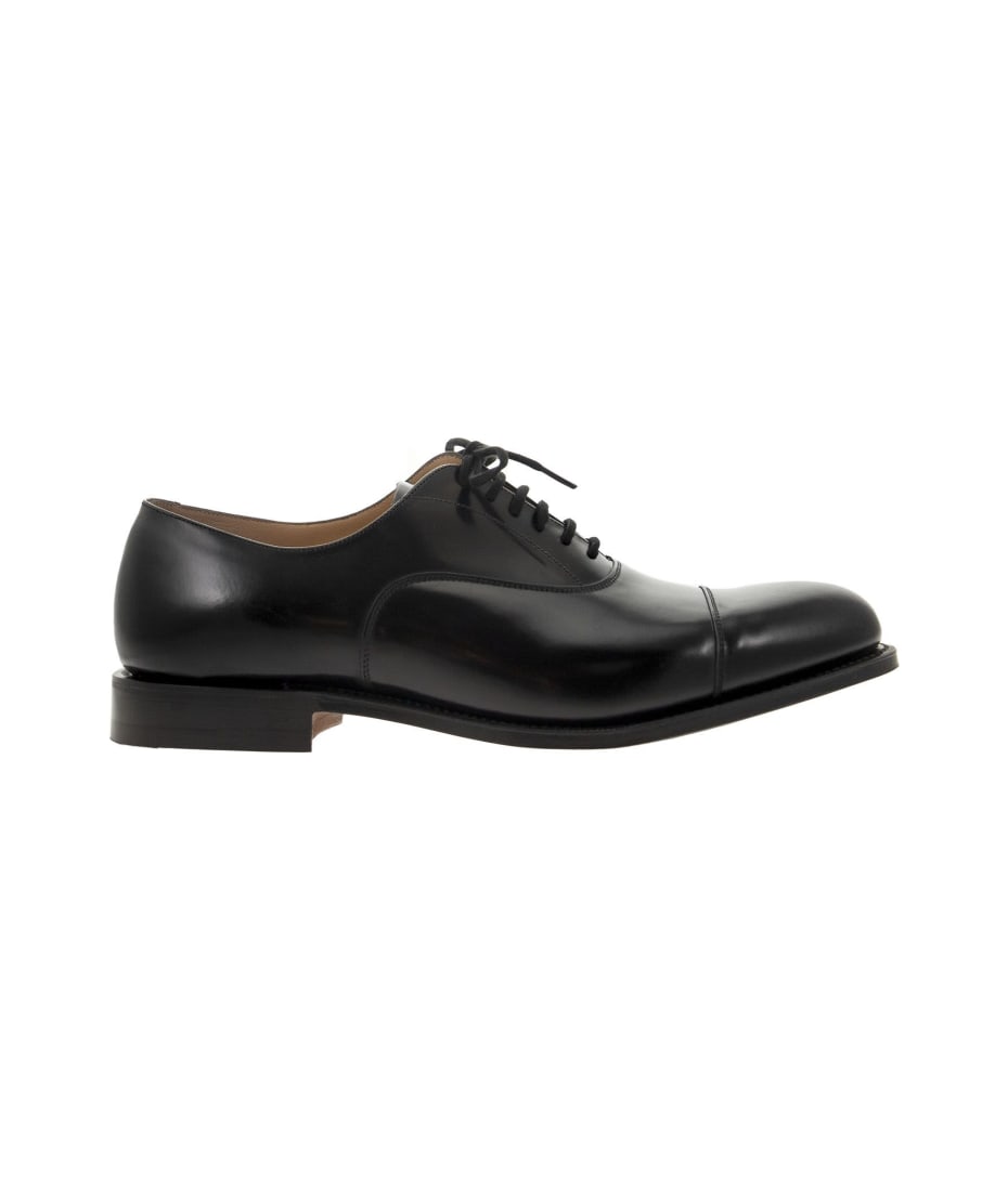 Dubai - Oxford In Black Brushed Calf Leather