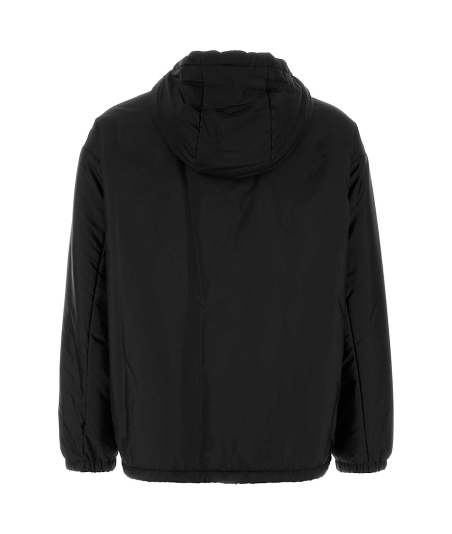 Prada Black Re-nylon Padded Jacket | italist