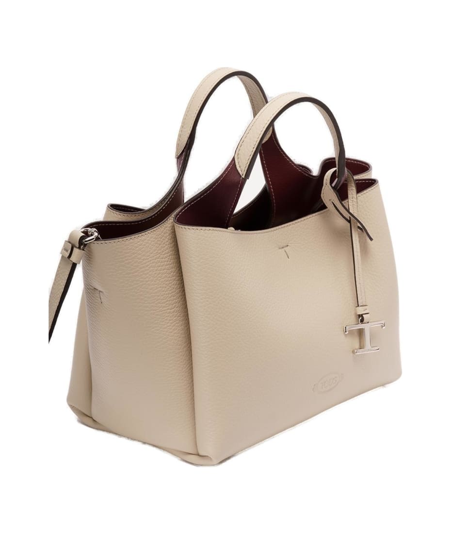 Tod's Logo Plaque Top Handle Bag | italist