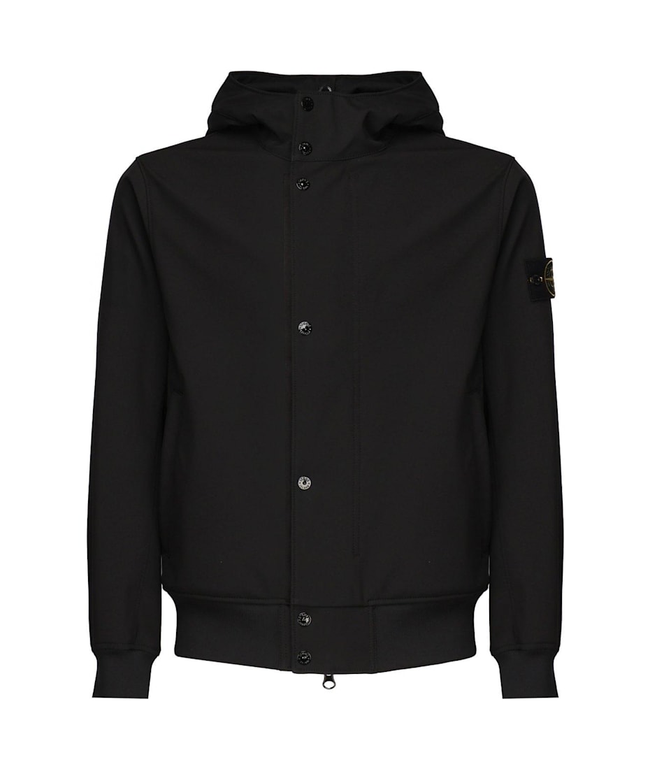 Stone Island コンパスバッジ フーデッドジャケット 【公式通販】