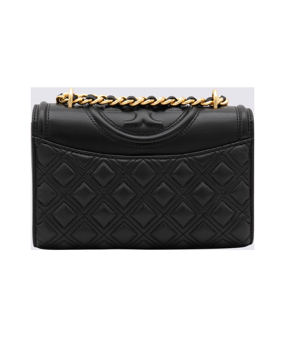 ★関税込み★ Tory Burch Black Leather Fleming Crossbody Bag Tory Burch Black Leather Fleming Crossbody Bag | italist