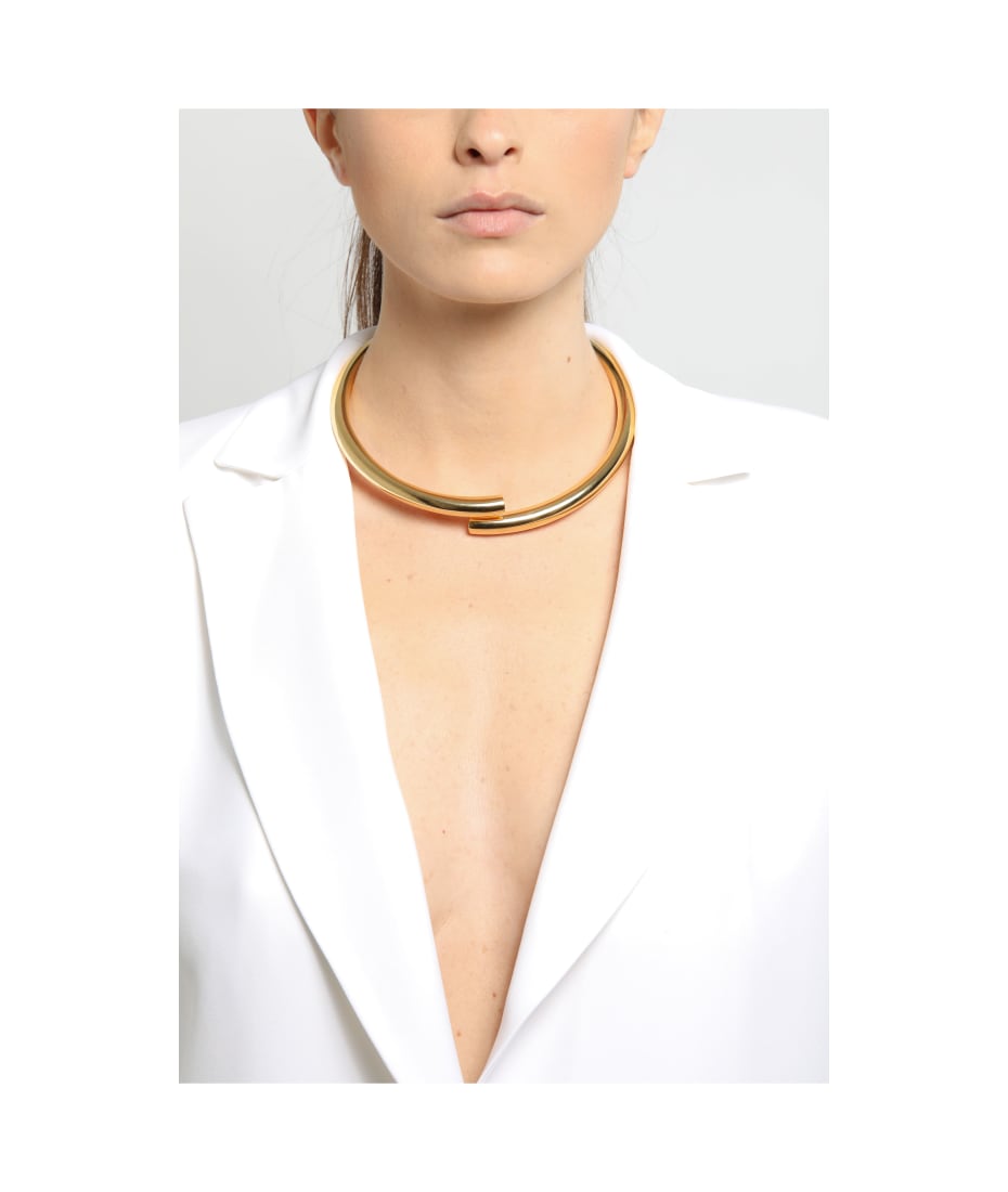 Federica Tosi Choker Tube Gold | italist
