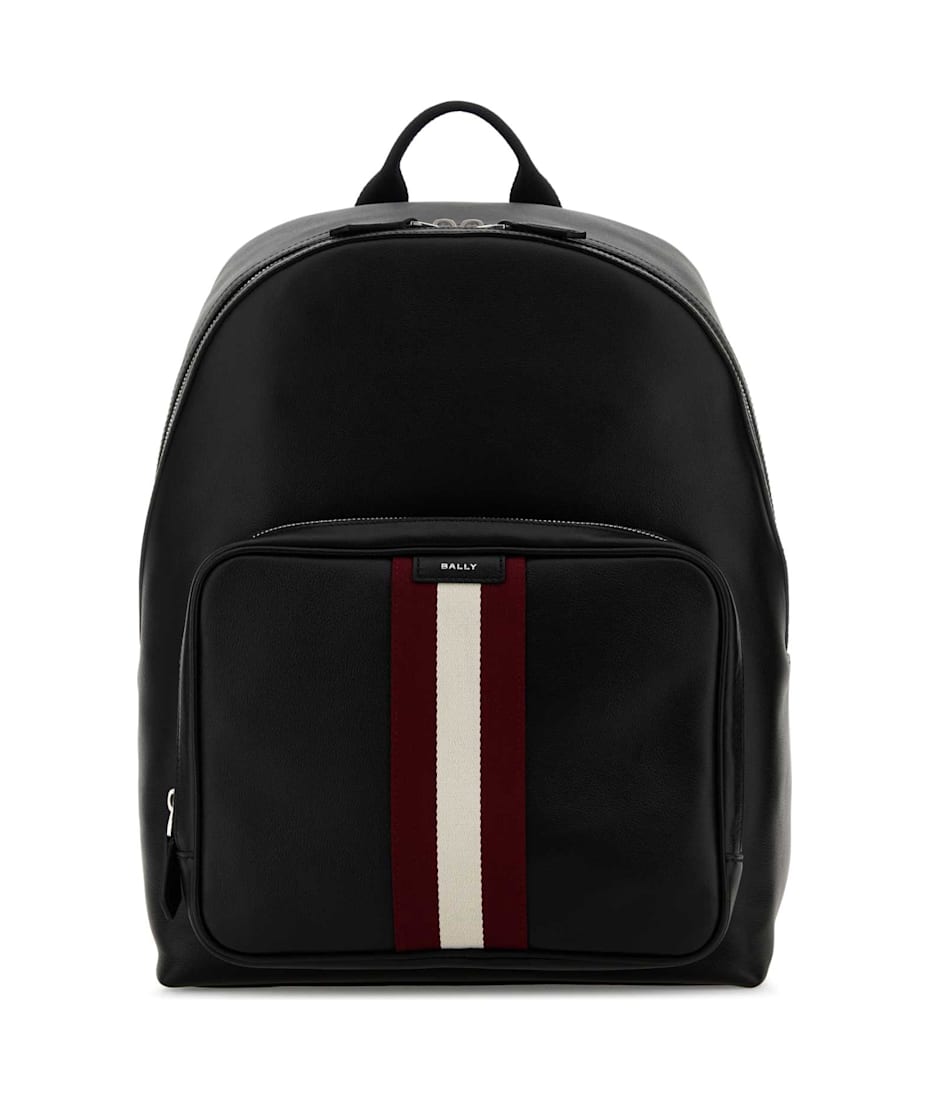 Bally Black Leather Backpack | italist