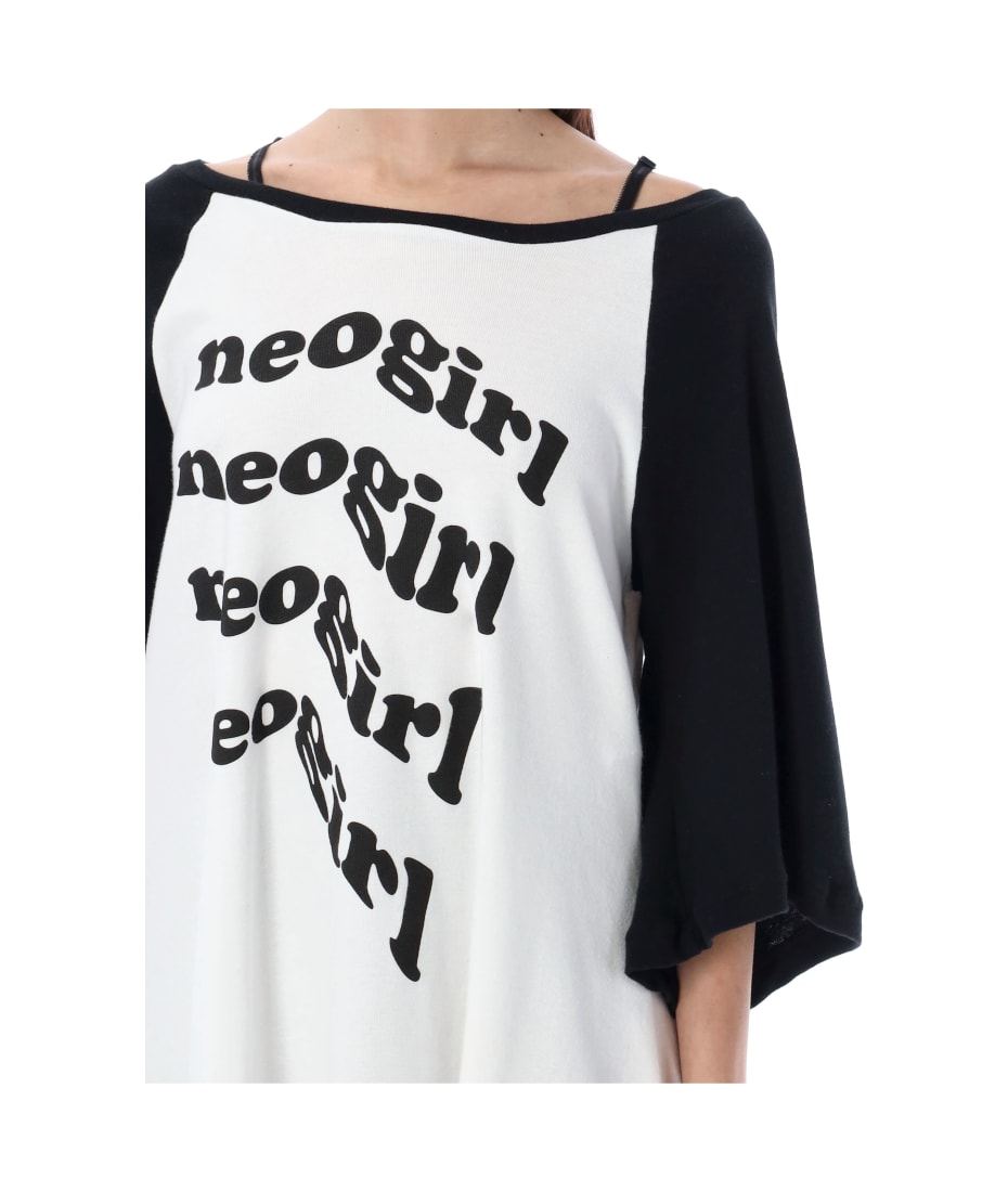undercover neogirl アシンメトリー ラグランTシャツ undercover neogirl アシンメトリー ラグランTシャツ - メルカリ