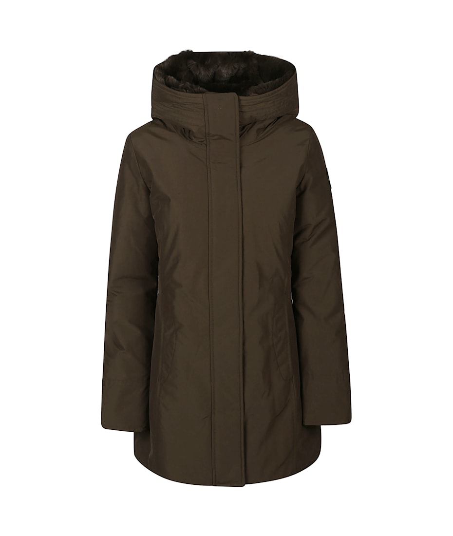 Women's Boulder Parka in Ramar Cloth with Hood and