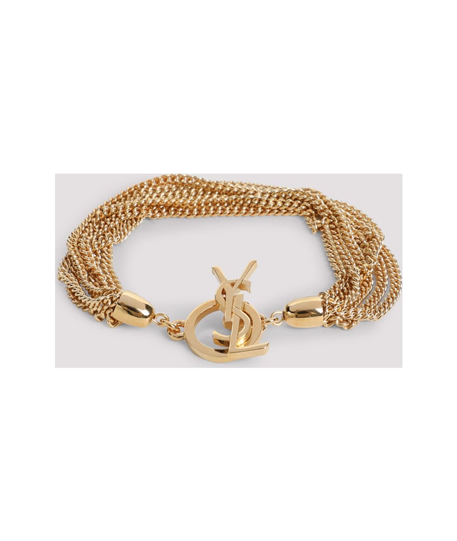 【SAINT LAURENT】CASSANDRE BRACELET●830282Y15008060 CASSANDRE cuff in metal | Saint Laurent | YSL AT