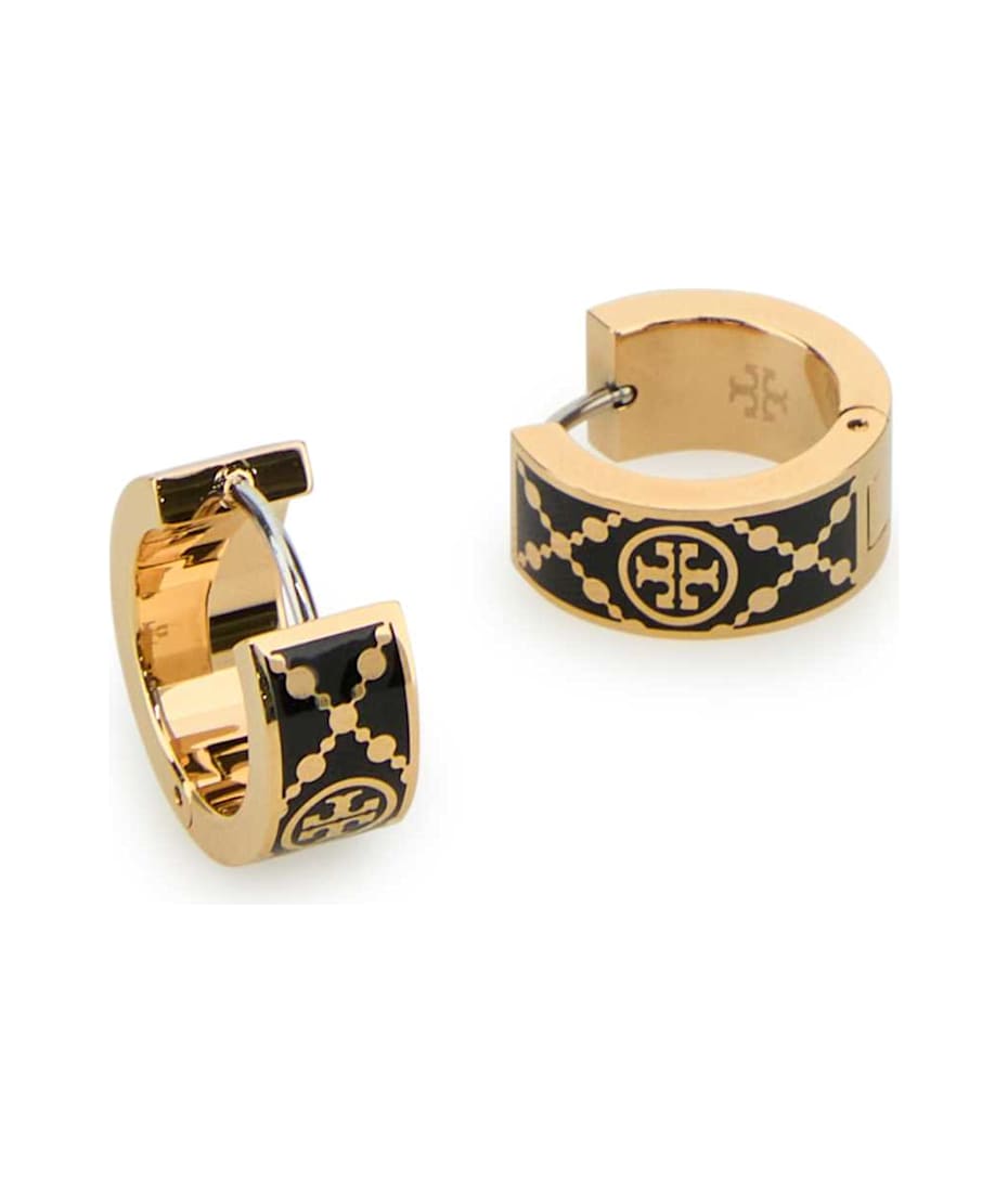 ピアス TORY BURCH Two-Tone l T Monogram Earrings Tory Burch Two-tone Metal T Monogram Earrings | italist