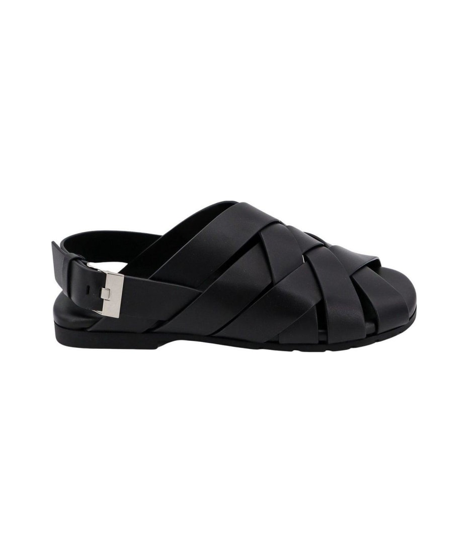 Bottega Veneta Alfie Sandals - Black